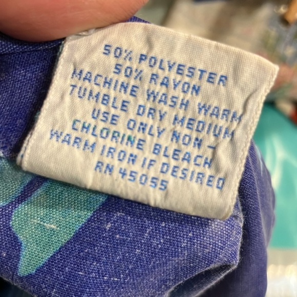 Vintage 1980’s Shore Things men’s Hawaiian floral shirt made in USA XL - Picture 7 of 7